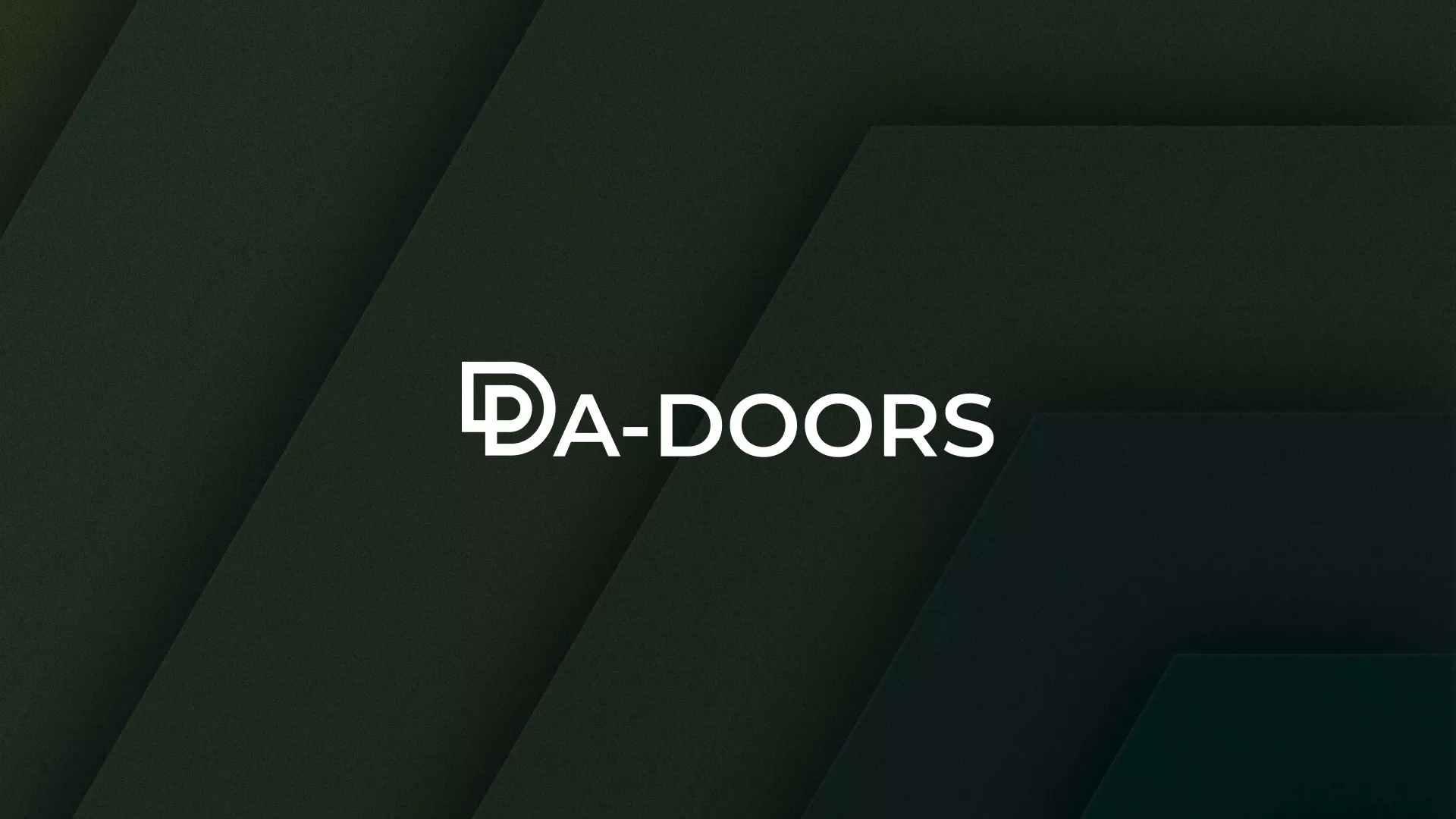 Создание логотипа компании «DA-DOORS» в Кедровом